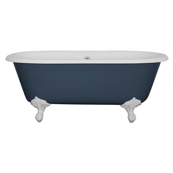 Hurlingham Dryden Small Freestanding Cast Iron Bath 1530 x 770mm #5