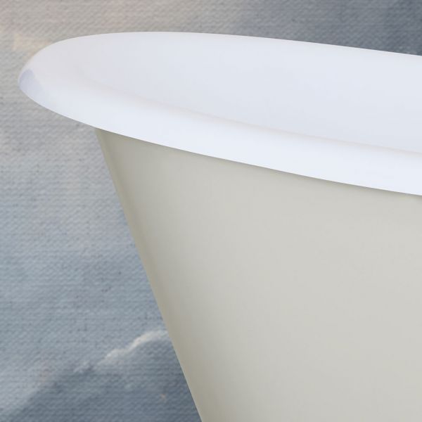 Hurlingham Prior Freestanding Cast Iron Bath 1720 x 680mm 2TH #4