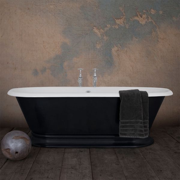 Hurlingham Shikara Freestanding Cast Iron Bath 1820 x 810mm 2TH #3