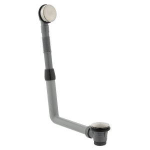 Vado Individual Brushed Nickel Click Clack Bath Waste
