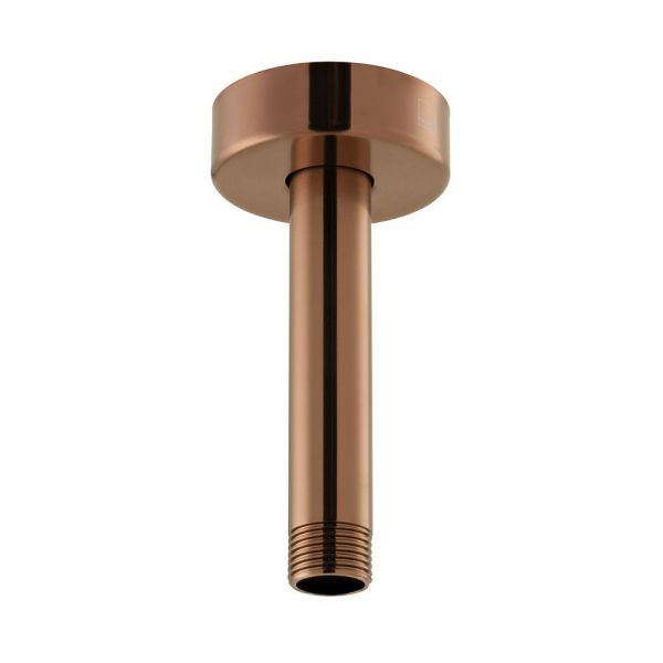 Vado Individual Brushed Bronze Fixed Ceiling Mounted Shower Arm