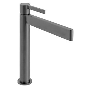 Vado Individual Edit Brushed Black Extended Mono Basin Mixer Tap