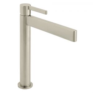 Vado Individual Edit Brushed Nickel Extended Mono Basin Mixer Tap