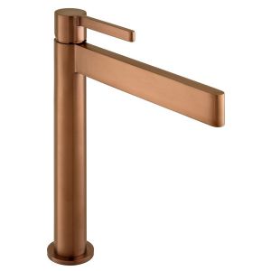 Vado Individual Edit Brushed Bronze Extended Mono Basin Mixer Tap