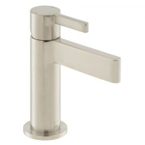 Vado Individual Edit Brushed Nickel Mini Mono Basin Mixer Tap