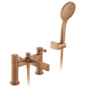 Vado Individual Edit Brushed Bronze Bath Shower Mixer Tap