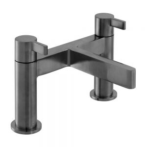 Vado Individual Edit Brushed Black Bath Filler Tap