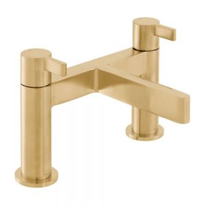 Vado Individual Edit Brushed Gold Bath Filler Tap