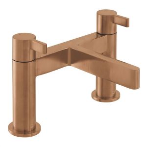 Vado Individual Edit Brushed Bronze Bath Filler Tap