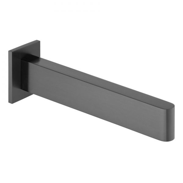 Vado Individual Edit Brushed Black Wall Mounted Bath Spout