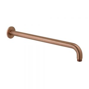 Vado Individual Brushed Bronze Round Wall Mounted Shower Arm