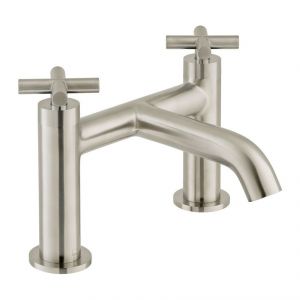 Vado Individual Elements Brushed Nickel Bath Filler Tap