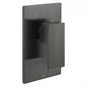 Vado Individual Notion Brushed Black One Outlet Manual Shower Valve