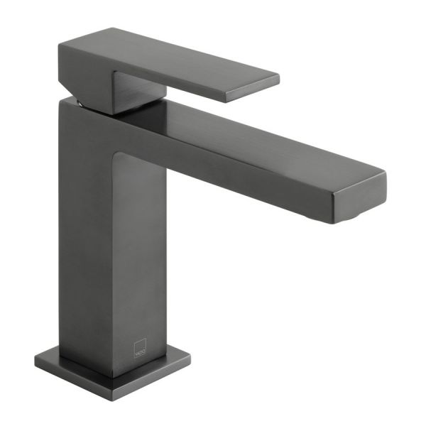 Vado Individual Notion Brushed Black Mono Basin Mixer Tap