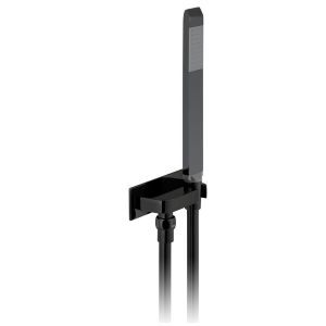 Vado Individual Omika Noir Polished Black Single Function Handset Shower Kit
