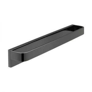 Vado Individual Omika Noir Polished Black Towel Rail 450mm