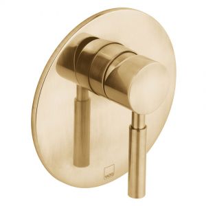 Vado Individual Origins Brushed Gold One Outlet Manual Shower Valve