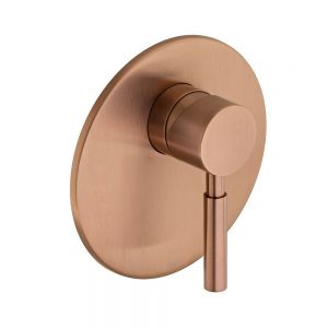 Vado Individual Origins Brushed Bronze One Outlet Manual Shower Valve