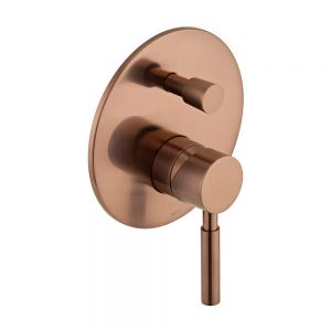 Vado Individual Origins Brushed Bronze Two Outlet Manual Shower Valve