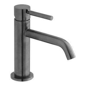 Vado Individual Origins Brushed Black Mono Basin Mixer Tap