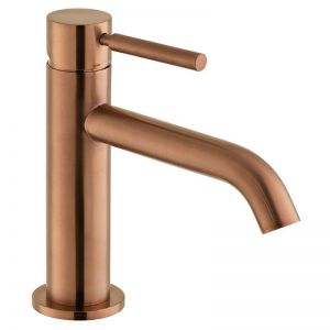 Vado Individual Origins Brushed Bronze Mono Basin Mixer Tap