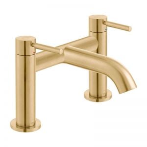 Vado Individual Origins Brushed Gold Bath Filler Tap