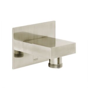 Vado Individual Brushed Nickel Square Wall Outlet