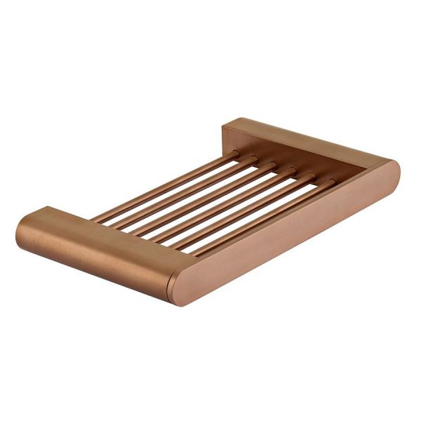 Vado Individual Photon Brushed Bronze Soap Holder