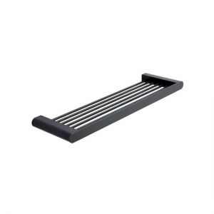 Vado Individual Photon Brushed Black Shelf 380mm