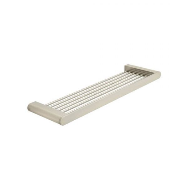 Vado Individual Photon Brushed Nickel Shelf 380mm