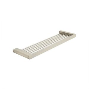 Vado Individual Photon Brushed Nickel Shelf 380mm