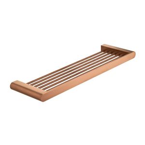 Vado Individual Photon Brushed Bronze Shelf 380mm