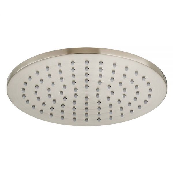 Vado Individual Brushed Nickel Round Shower Head 200mm