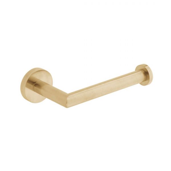 Vado Individual Spa Brushed Gold Toilet Roll Holder