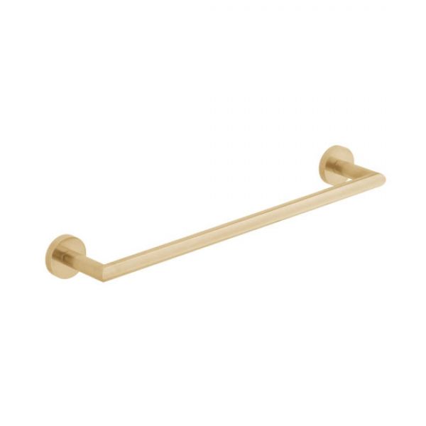 Vado Individual Spa Brushed Gold Towel Rail 450mm