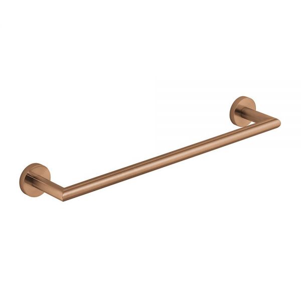 Vado Individual Spa Brushed Bronze Towel Rail 450mm