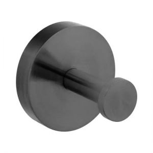 Vado Individual Spa Brushed Black Robe Hook