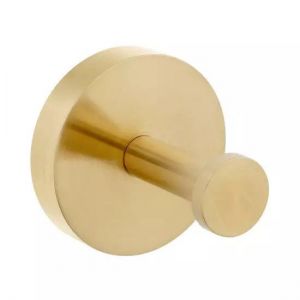 Vado Individual Spa Brushed Gold Robe Hook