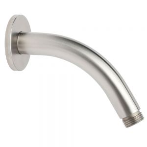 JTP Inox Stainless Steel 121mm Round Wall Mounted Shower Arm