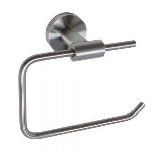 JTP Inox Stainless Steel Wall Mounted Toilet Roll Holder
