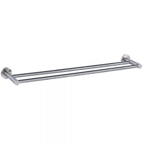 JTP Inox Stainless Steel Double Towel Rail 640mm