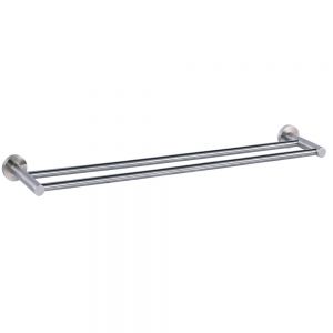 JTP Inox Stainless Steel Double Towel Rail 640mm