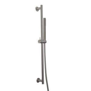 JTP Inox Stainless Steel 756mm Slide Rail Shower Kit with Handset and Hose