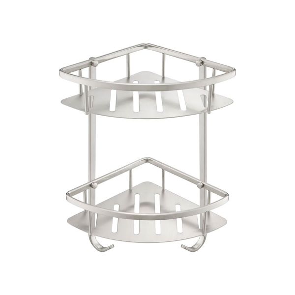 JTP Inox Stainless Steel Corner Twin Basket