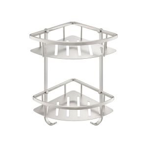 JTP Inox Stainless Steel Corner Twin Basket