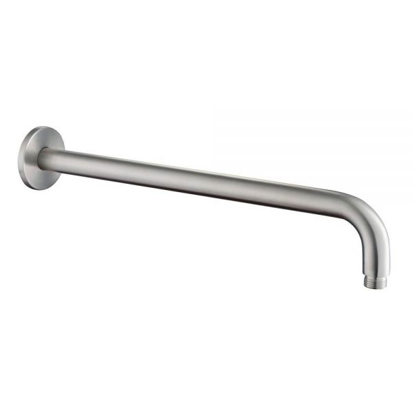 JTP Inox Stainless Steel 400mm Round Wall Mounted Shower Arm