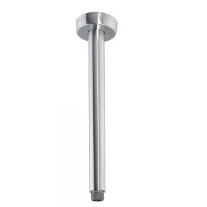 JTP Inox Stainless Steel 200mm Round Ceiling Mounted Shower Arm