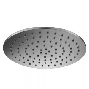JTP Inox Stainless Steel 300mm Slim Ceiling Mounted Round Shower Head