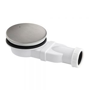 JTP Inox Stainless Steel Slim Shower Waste