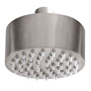 JTP Inox Stainless Steel 89mm Mini Round Shower Head